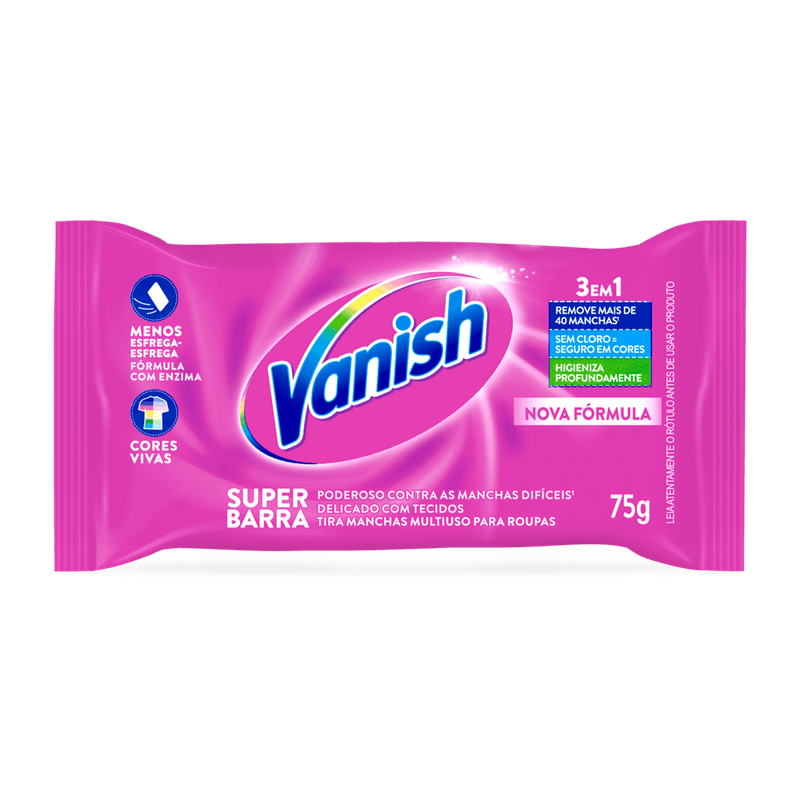 Tiramanchas-em-Barra-Vanish-Pink-75g