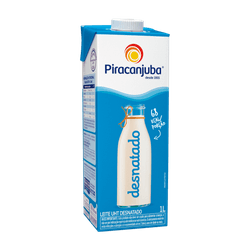 Leite Piracanjuba Desnatado 1L