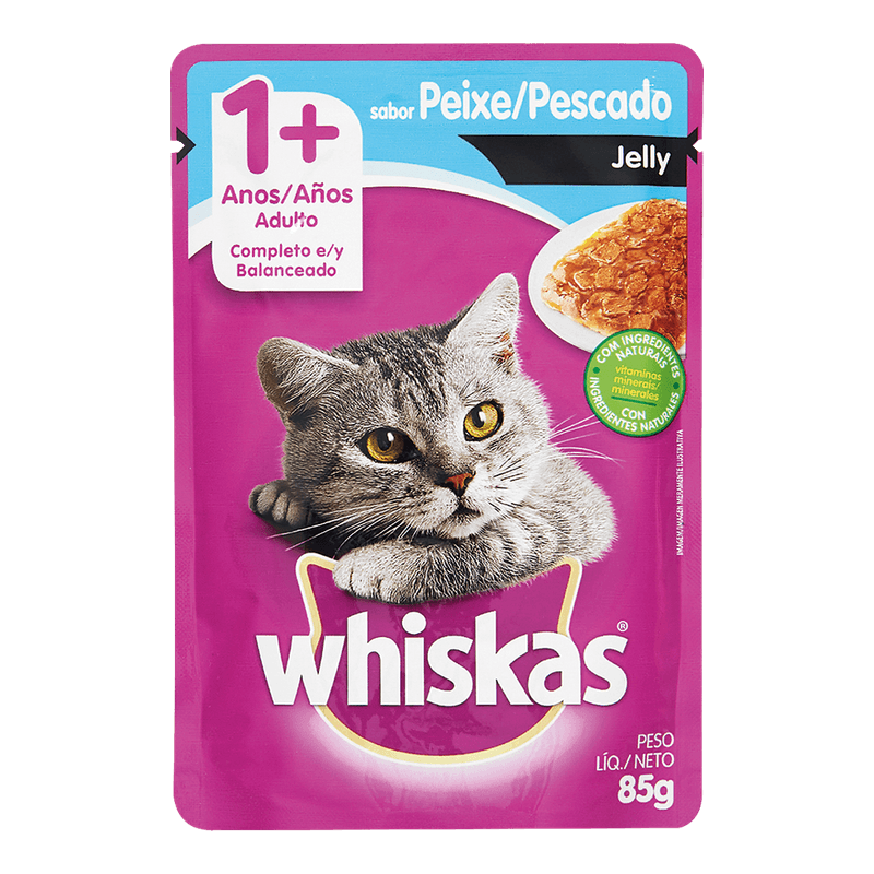 Alimento-para-Gatos-Whiskas-Adulto-Peixe-Sach-85g