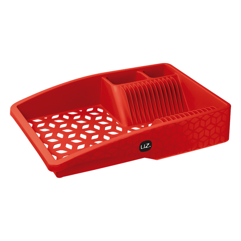 Escorredor-de-Loua-Uz-Plast-Slim-Vermelho