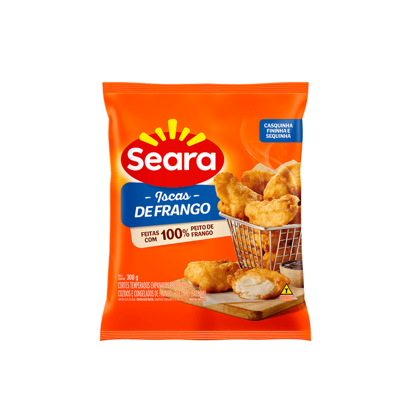 Iscas-de-Frango-Seara-Empanados-Congelado-100-Peito-de-Frango-Pacote-300g