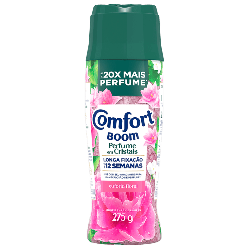 Odorizante-de-Roupas-Comfort-Boom-Perfume-Euforia-Floral-Em-Cristais-275g