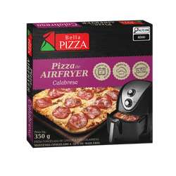 Pizza Bella Pizza Air Fryer Calabresa Congelada Artesanal 350g
