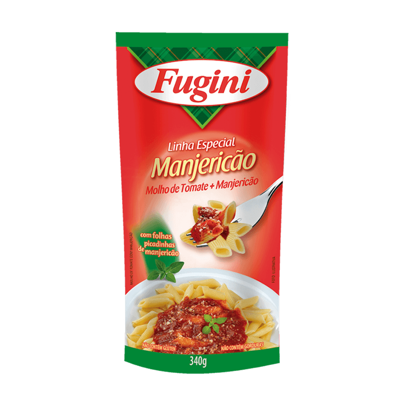 Molho-de-Tomate-Fugini-Manjerico-Sach-300g