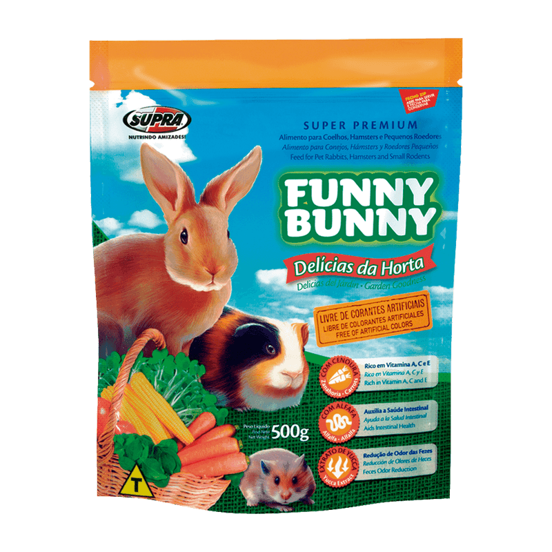 Alimento-para-Coelhos-Funny-Bunny-500g