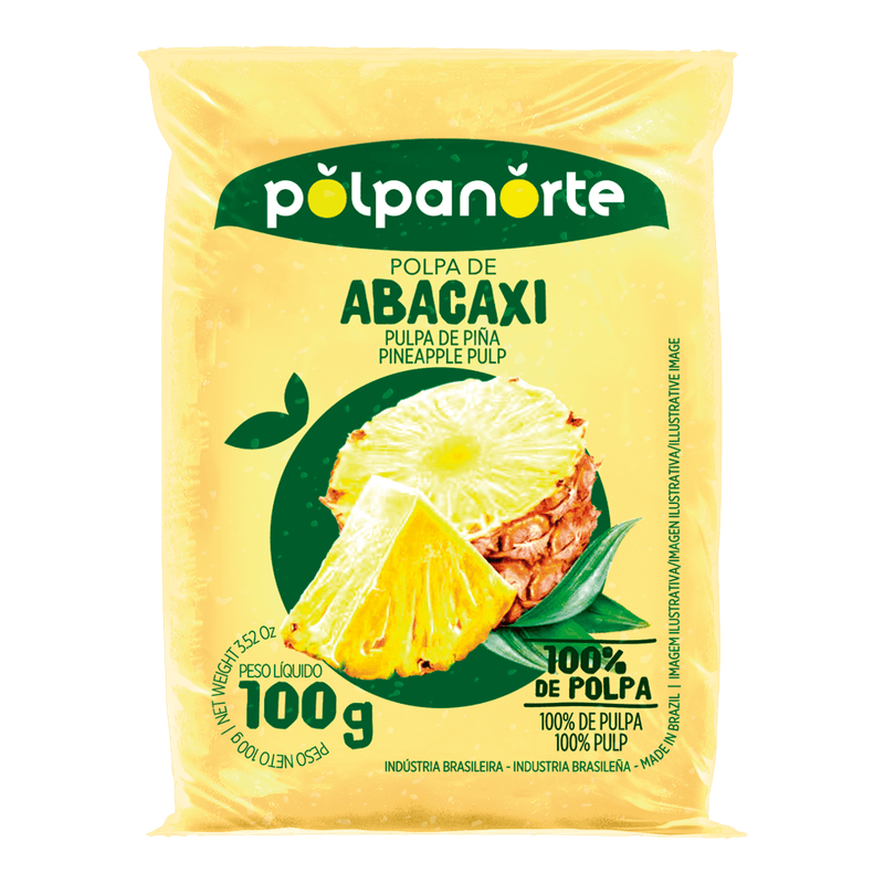 Polpa-Polpanorte-Abacaxi-Congelada-100g