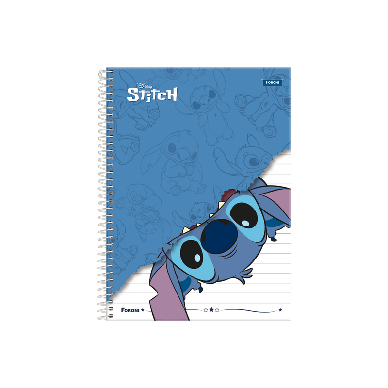 Caderno-Foroni-Universitrio-Stitch-Capa-Dura-com-80-Folhas