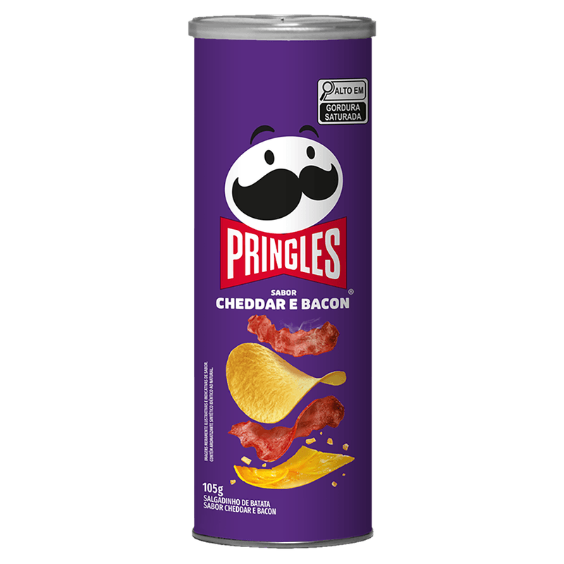 Batata-Pringles-Cheddar-e-Bacon-105g