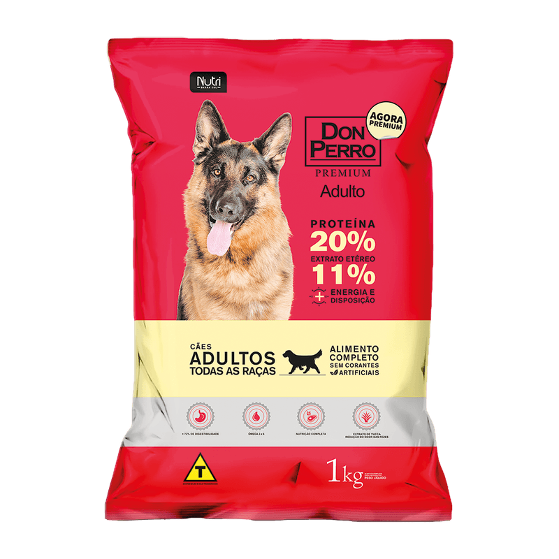 Alimento-para-Ces-Don-Perro-Premium-Adulto-Pacote-1kg