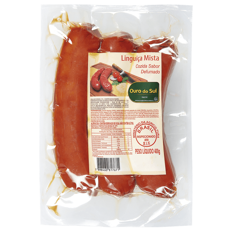 Linguia-Mista-Ouro-do-Sul-Cozida-Pacote-400g