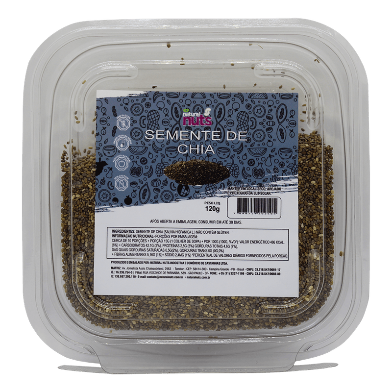 Semente-Natural-Nuts-Chia-120g