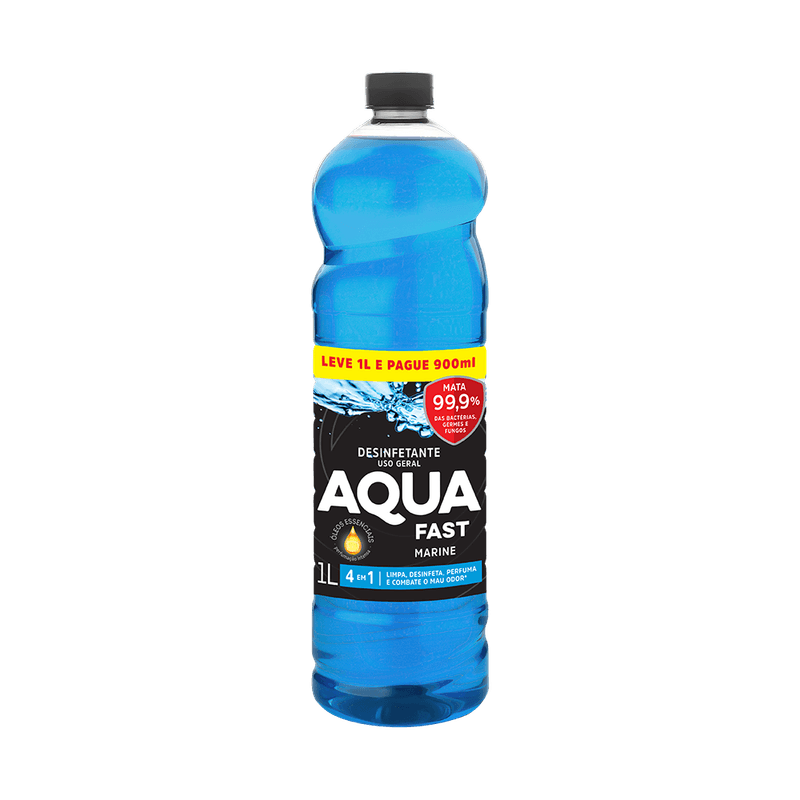 Desinfetante-AquaFast-Marine-4-em-1-Leve-1L-Pague-900ml