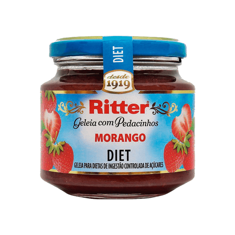 Geleia-Ritter-Diet-Morango-Vidro-260g