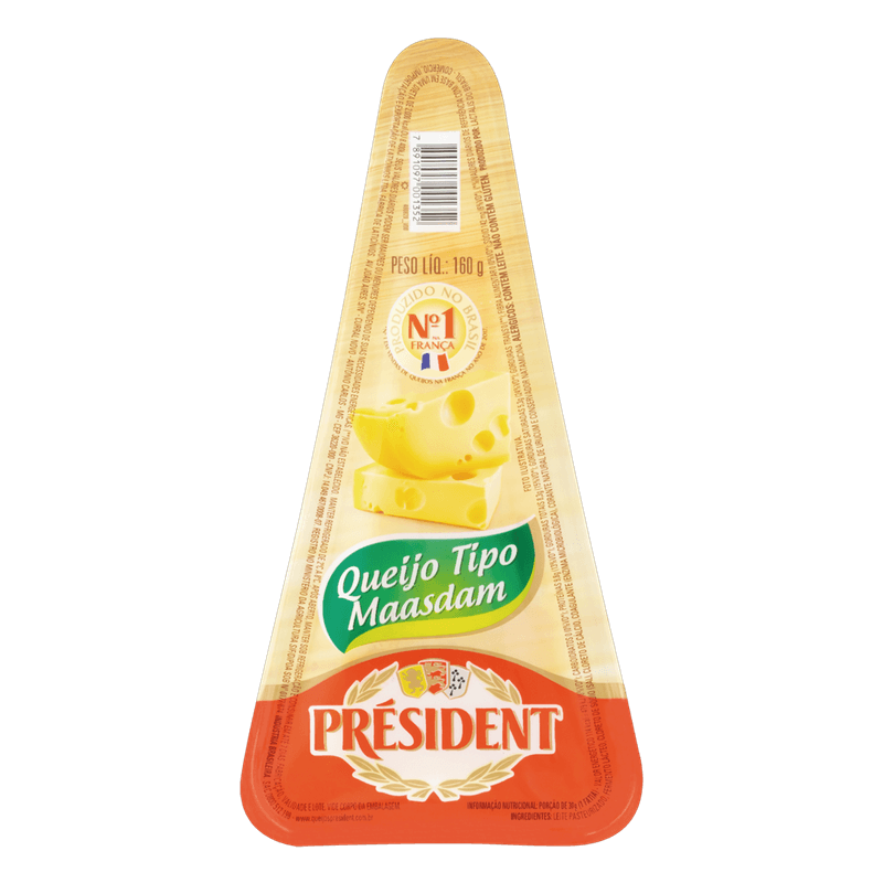 Queijo-Maasdam-Prsident-160g