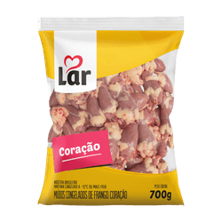 Coração de Frango Lar Congelado Pacote 700g