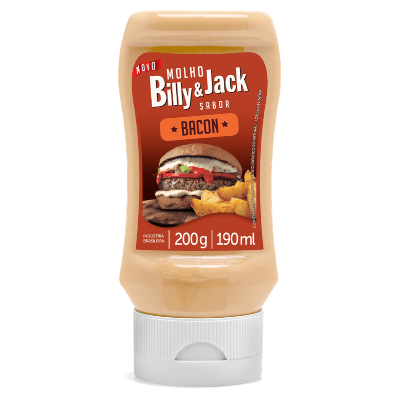 Molho-Billy-Jack-Bacon-200g