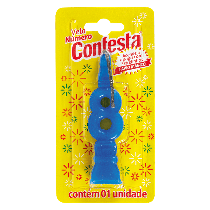 Vela-de-Aniversrio-Confesta-N-8-Azul
