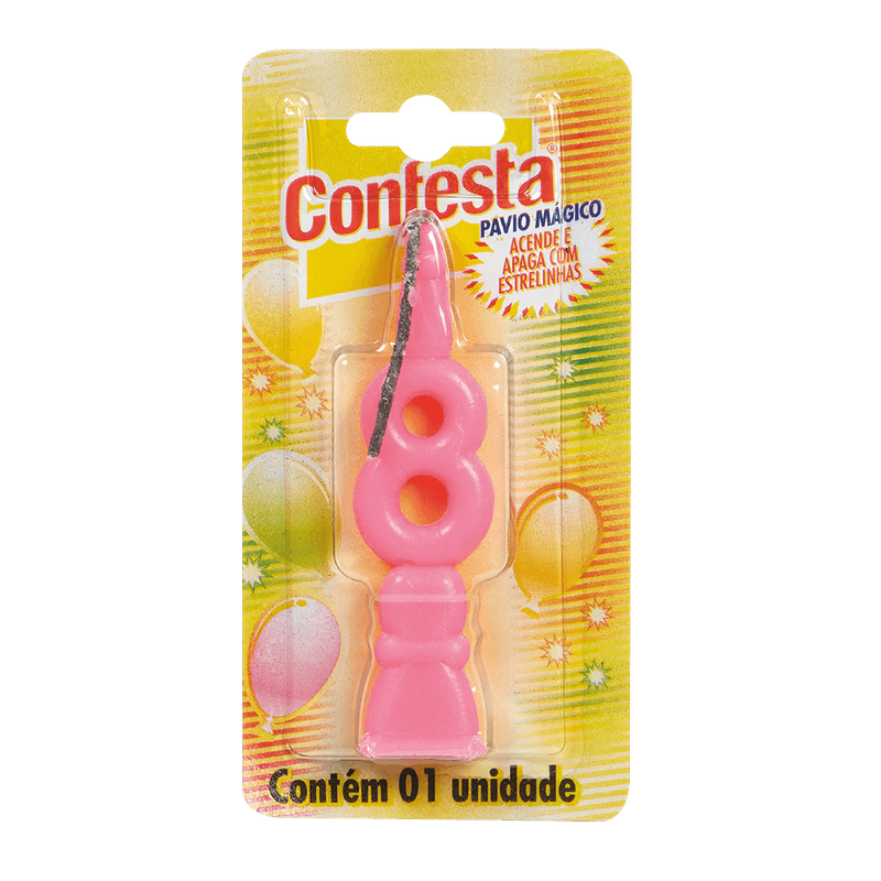 Vela-de-Aniversrio-Confesta-N-8-Rosa