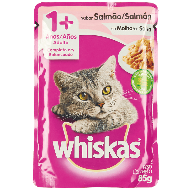 Alimento-para-Gatos-Whiskas-Adulto-Salmo-Sach-85g