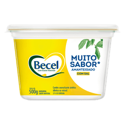 Margarina Becel Amanteigada com Sal 500g