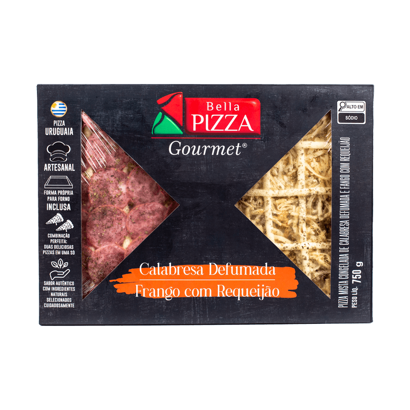 Pizza-Bella-Pizza-Gourmet-Calabresa-e-Frango-750g