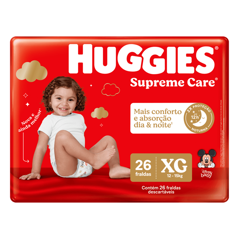Fralda-Descartvel-Huggies-Supreme-Care-Mega-XG-com-26un