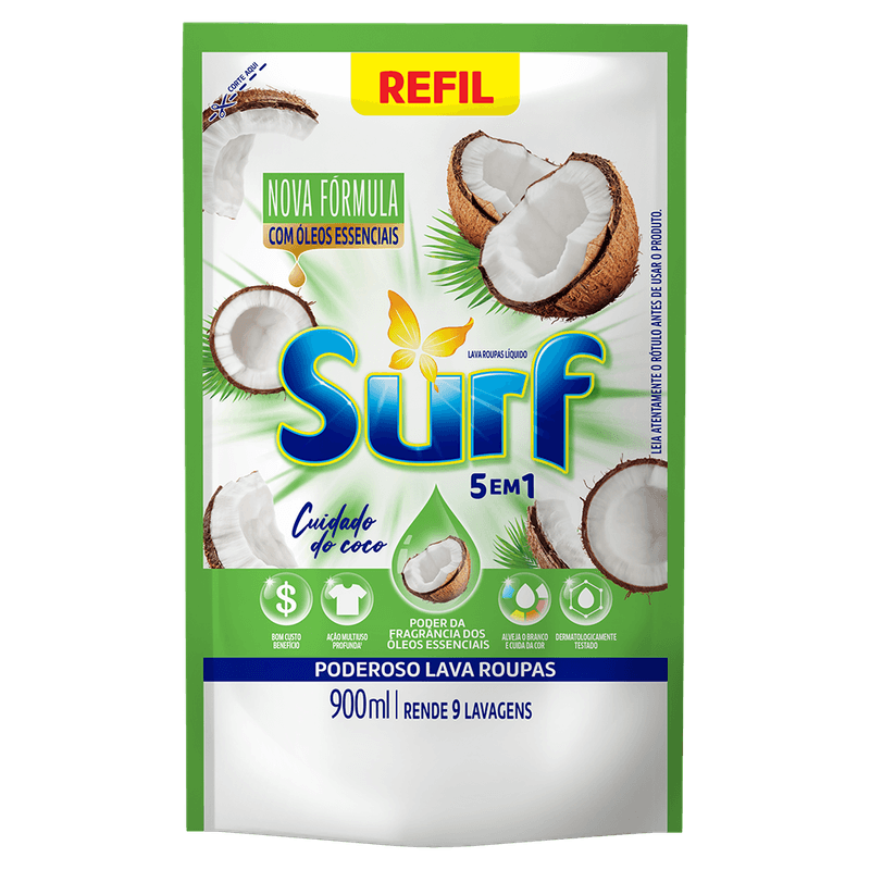 Lavaroupas-Lquido-Surf-Cuidado-do-Coco-Sach-900ml