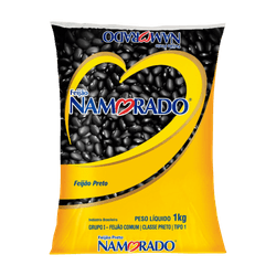 Feijão Preto Namorado Selecionado 1kg