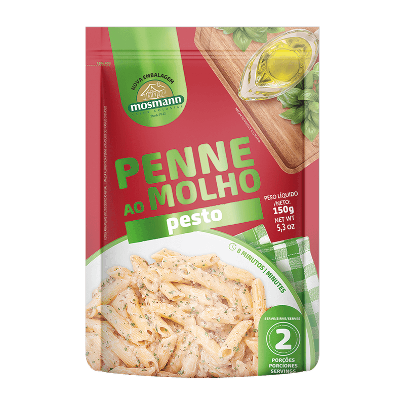 Massa-Mosmann-Penne-ao-Molho-Pesto-150g