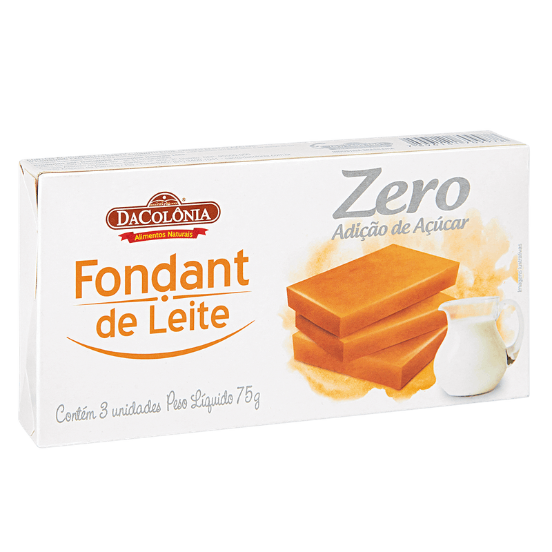 Fondant-DaColnia-Zero-Leite-75g