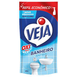 Limpador Veja Banheiro Antibac Refil Econômico 400ml