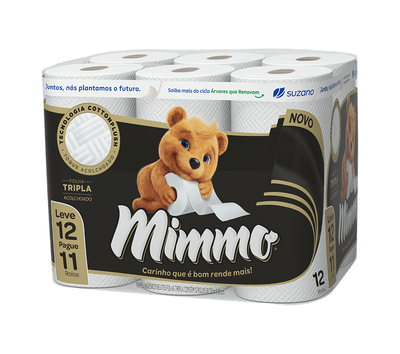 Papel-Higinico-Mimmo-Folha-Tripla-20m-Leve-12-Pague-11-Rolos
