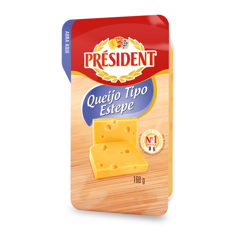 Queijo-Estepe-Prsident-160g