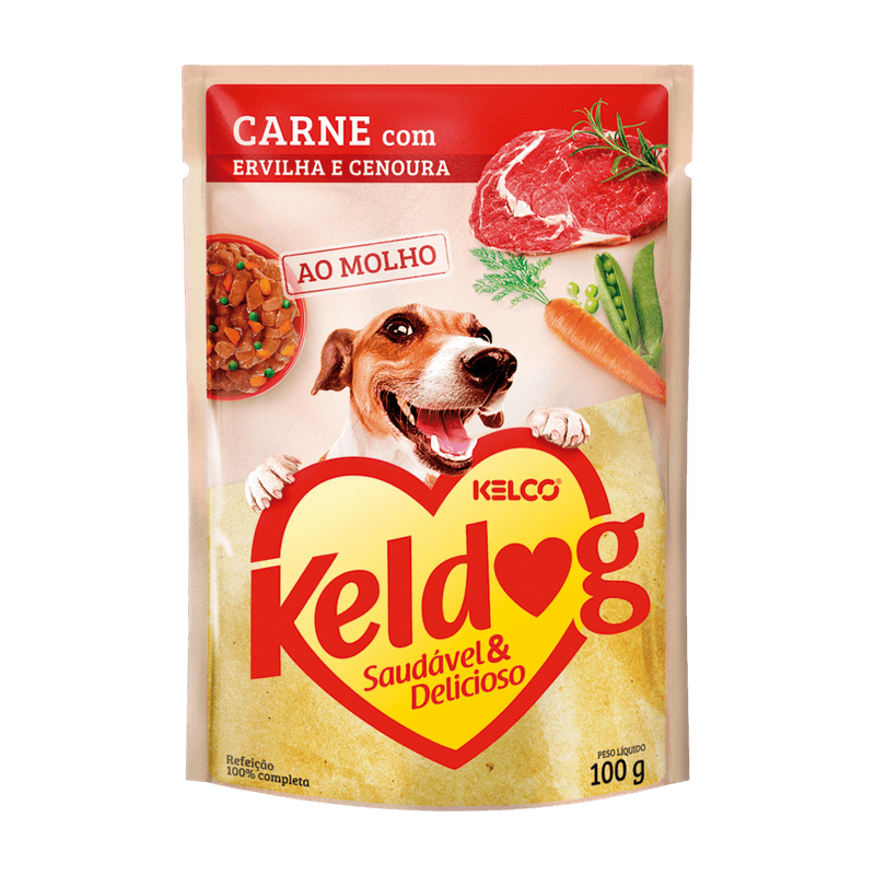 Alimento-para-Ces-Kelco-Keldog-Carne-Com-Ervilha-e-Cenoura-Ao-Molho-Sach-100g
