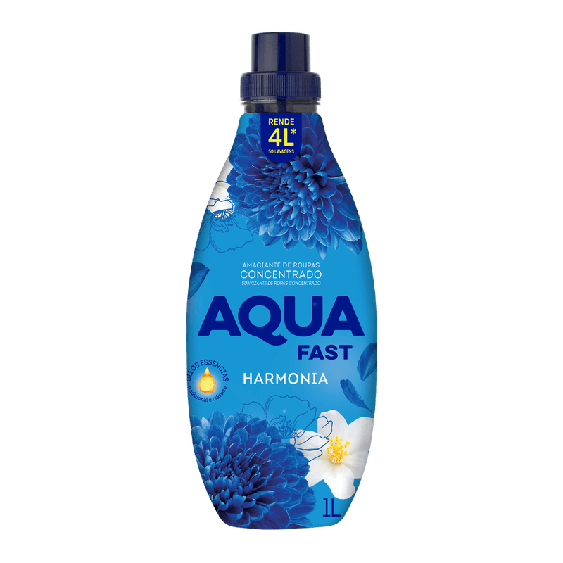 Amaciante-Concentrado-AquaFast-Azul-Harmonia-1L