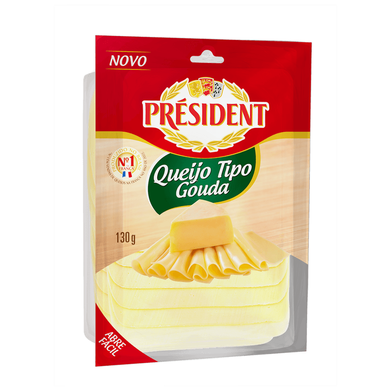 Queijo-Gouda-Prsident-Fatiado-130g