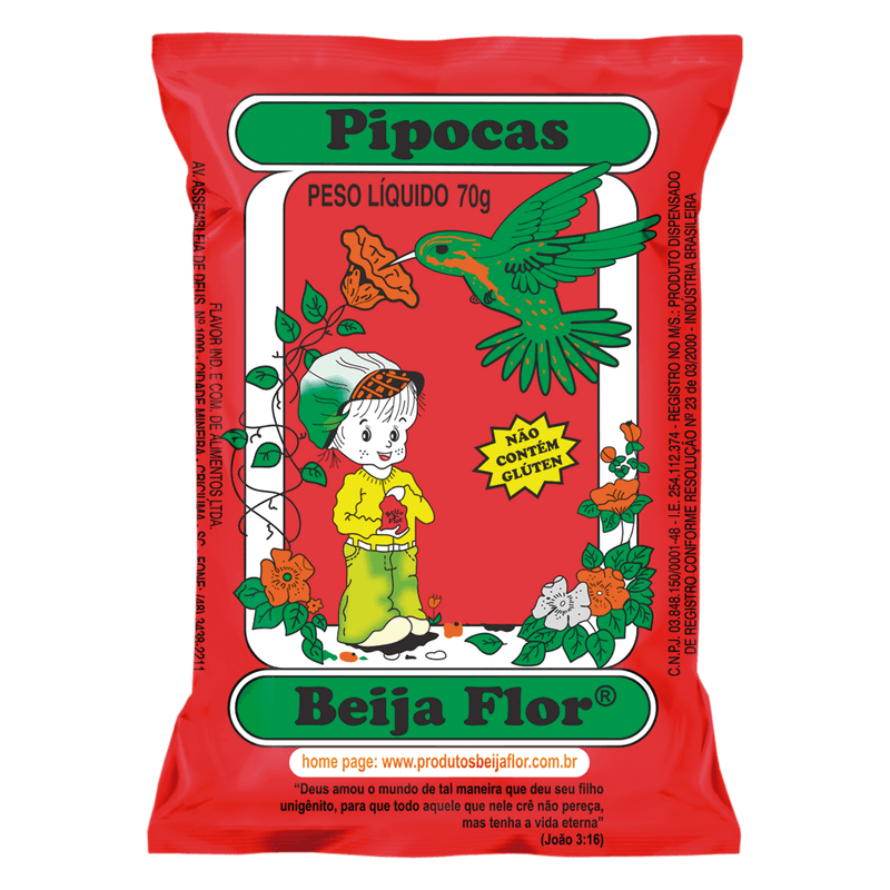 Pipoca-Beijaflor-70g