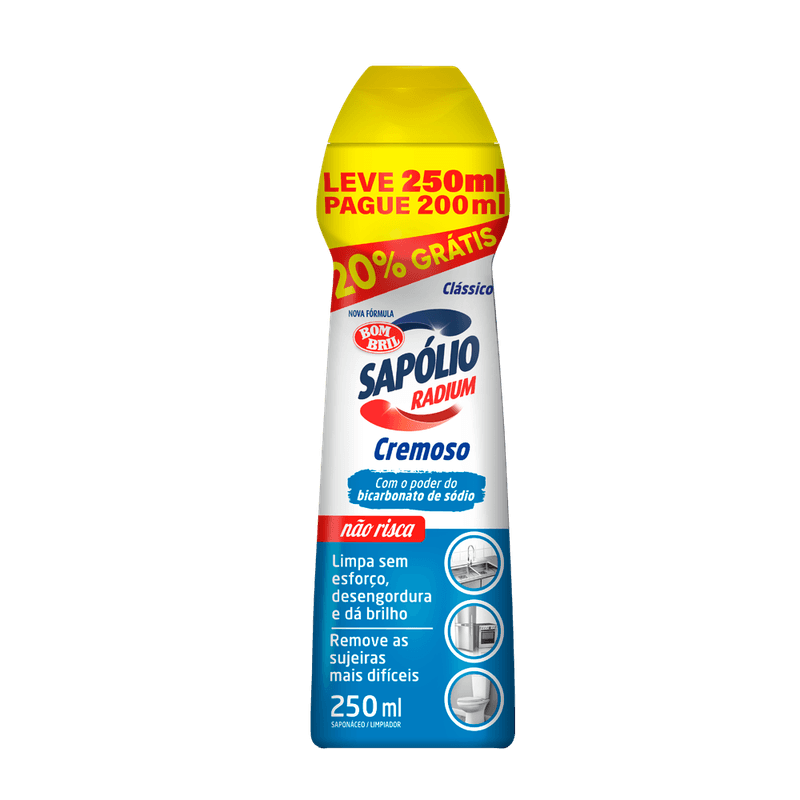 Saponceo-Cremoso-Radium-Clssico-Cremoso-250ml-20-Grtis