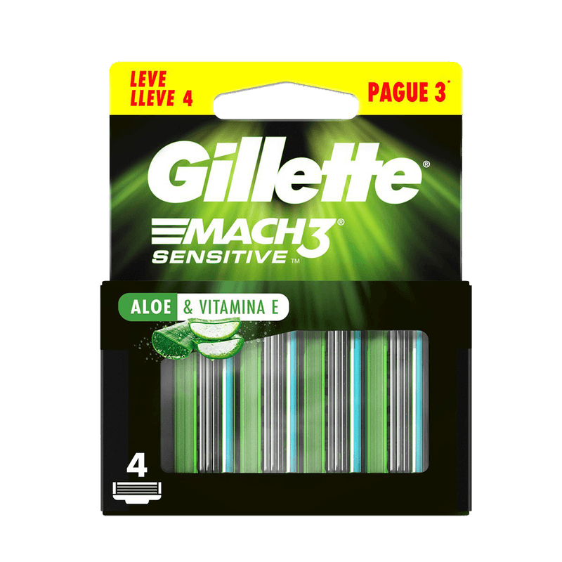 Carga-Gillette-Mach-3-Sensitive-com-04un-Leve-Mais-Pague-Menos