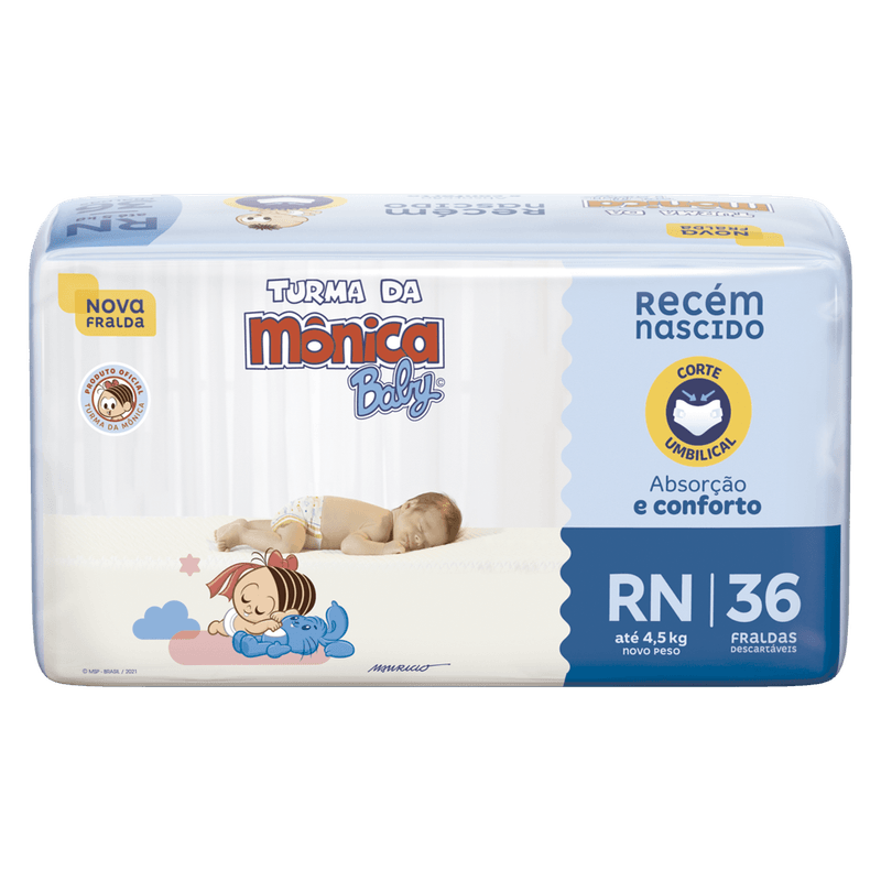 Fralda-Descartvel-Turma-da-Mnica-Baby-Jumbo-RN-com-36un