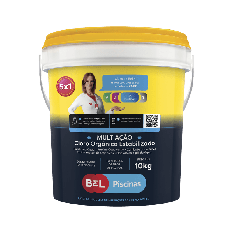 Cloro-Bel-Orgnico-Multiao-Balde-10kg