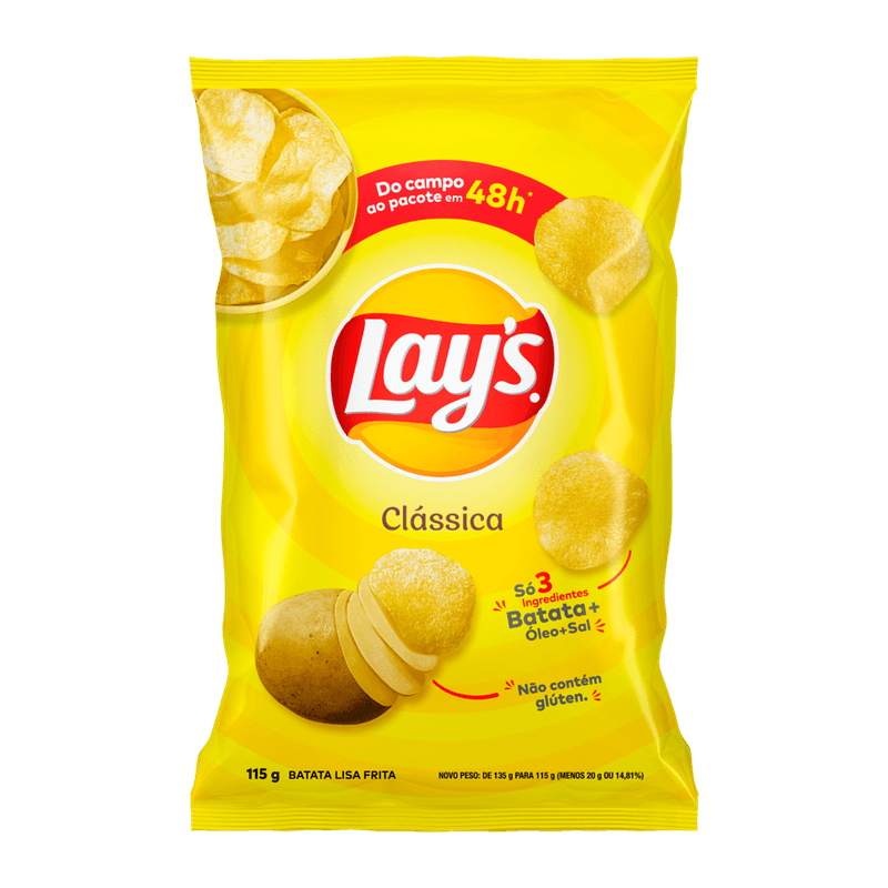 Batata-Lays-Clssica-115g