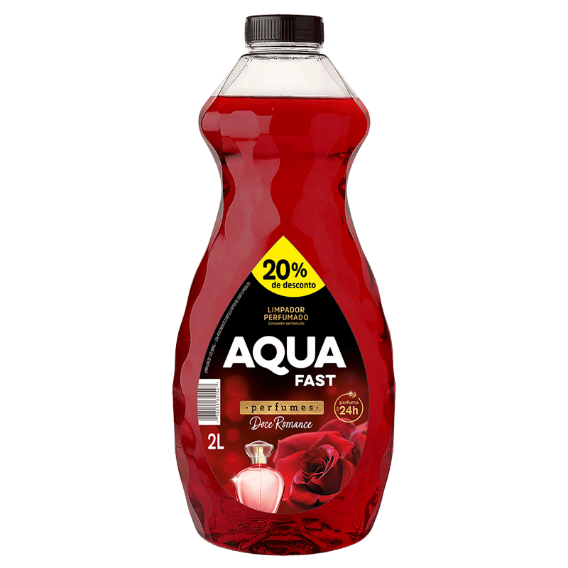 Limpador-Perfumado-Aquafast-Doce-Romance-2L