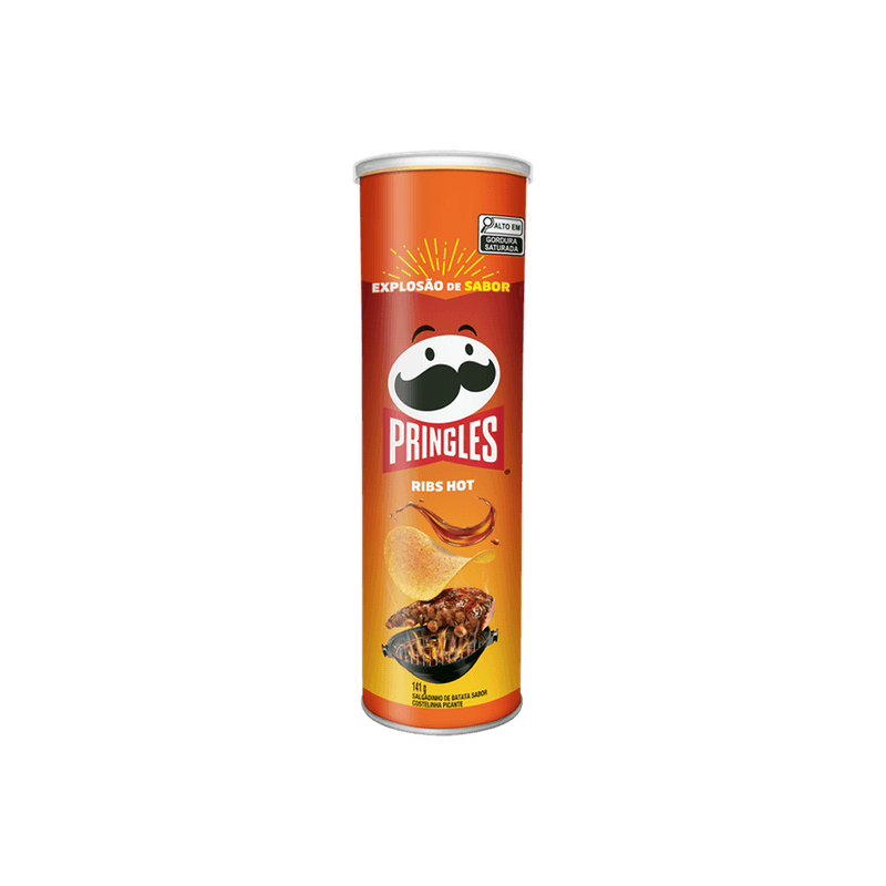 Batata-Pringles-Ribs-Hot-Tubo-141g
