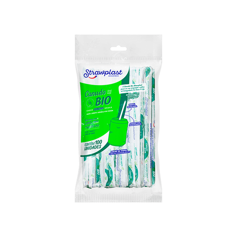 Canudo-Strawplast-Biodegradvel-Comum-Sach-5mm-com-100un