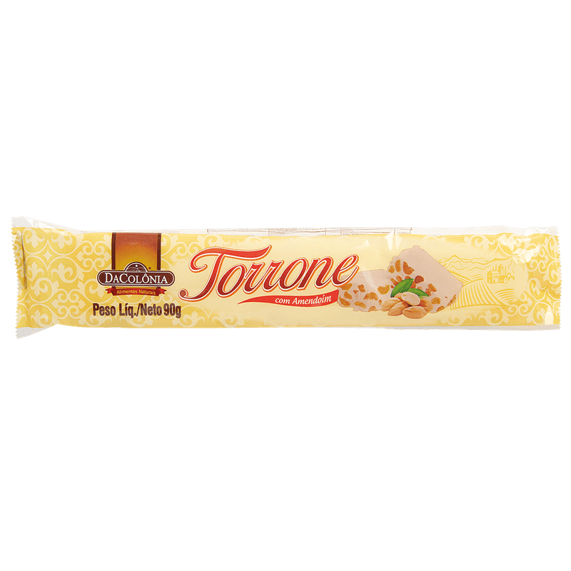 Torrone-DaColnia-Amendoim-90g
