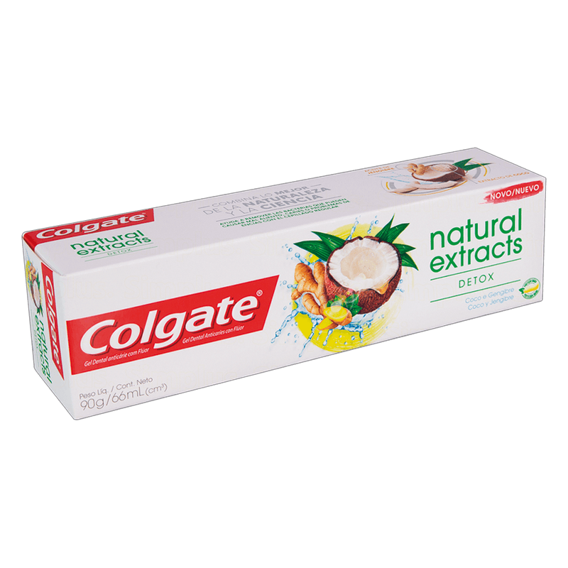 Creme Dental Colgate Natural Extracts Detox 90g