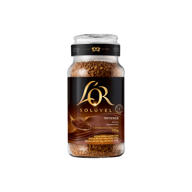 Caf Solvel LOR Intense Vidro 130g