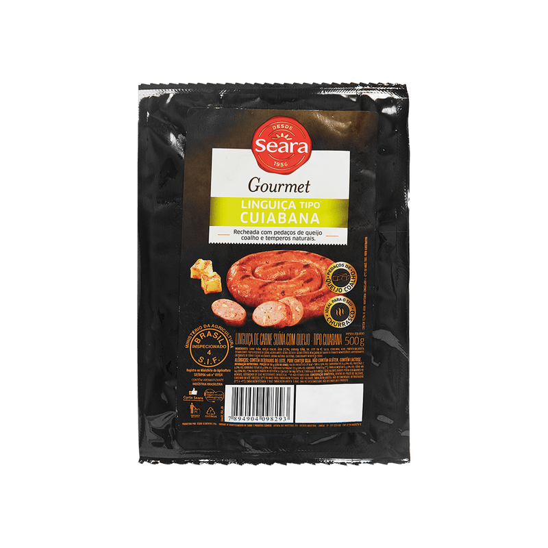Linguia Seara Gourmet Cuiabana Pacote 500g