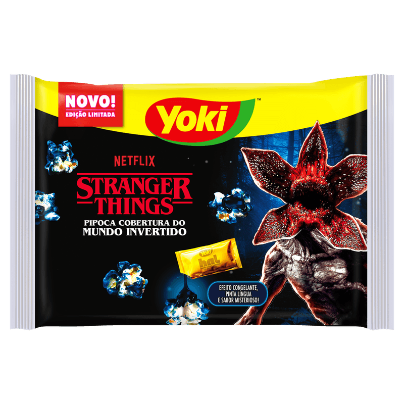 Pipoca Yoki Stranger Things Sabor Misterioso Edio Limitada 140g